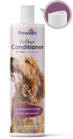 Pawlie's Conditioner für Hunde | Weiches Fell & bessere Kämmbarkeit | Fellpflege Hund, Dog Conditioner, Detangler, Verfiltztes Fell Katze, Spülung für Hunde