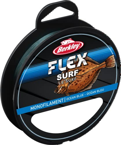 Berkley Flex SS-Monofilament-Angelschnüre – stark, geringes Gedächtnis, leicht zu knoten, sehr abriebfest, salzwasserfest – perfekt für Salz- und Süßwasser