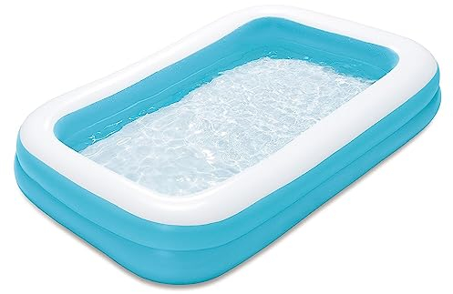 Summer Waves Pool, Aufblasbarer Pool, Familienpool, Gartenpool, Rechteckiger Kinderpool, 3,05 M x 1,83 M x 46 cm