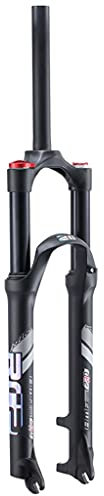 LvTu MTB Luftgabel 26 27.5 29 Zoll, Magnesiumlegierung Schultersperre Fahrrad Federgabel, Geeignet für Mountainbike, Kombi, Geländewagen XC (26inch)