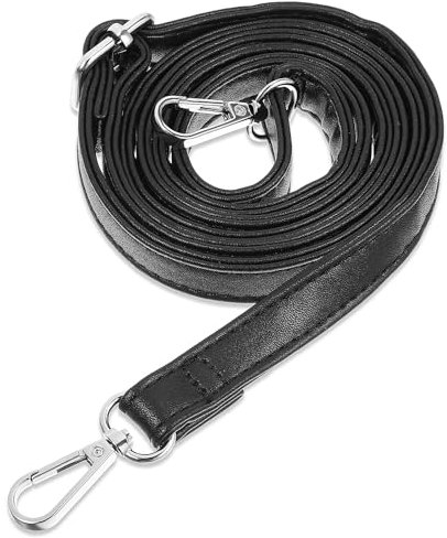 AOZUO Verstellbarer Schultergurt für Taschen,Schulterriemen für Taschen,Handtaschen Gurt Umhängegurt Trageriemen Taschengurt Schwarz Taschenriemen für Damen Taschen Handtasche Umhängetasche (85–150cm)