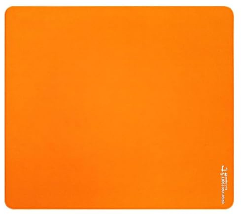 X-Raypad Teru x Origin Pro Gaming-Mauspad, mit Genauigkeitskontrolle, glatte und seidige Oberfläche, entworfen für FPS-Spieler (Origin Pro Orange, 450 x 400 x 4 mm)