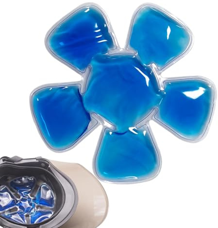 Pack de Hielo para Casco Protector Compresa Fría De Recuperación Y Lesiones