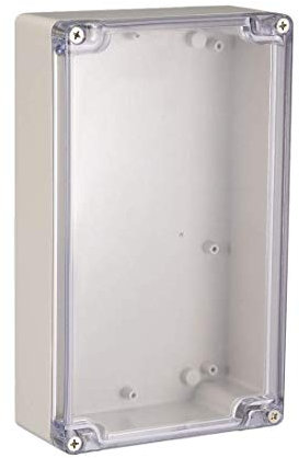 YXQ 7.9x4.7x2.2inch Clear Cover Junction Box Electronic Waterproof Dustproof ABS Enclosure Cable Project Case (200x120x56mm)