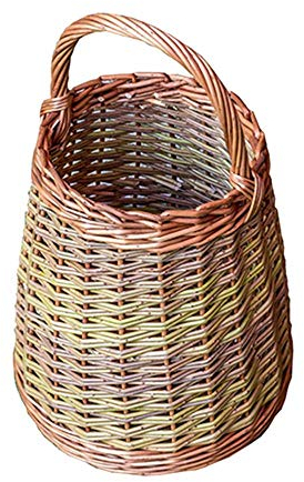 Rouge Panier S038/Home Grande Berry enlève en osier, Marron