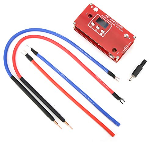 Mini Punktschweißgerät DIY Schweißgerät ABS Rot Tragbar 18650 Batterie Verschiedene für Kondensator
