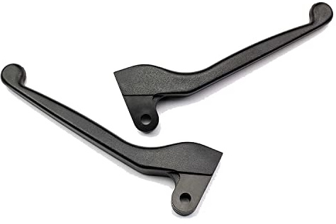 Handhebel für Kupplung + Bremshebel schwarz, abgewinkelte Form für Simson S50, S51, S53, SR, Enduro