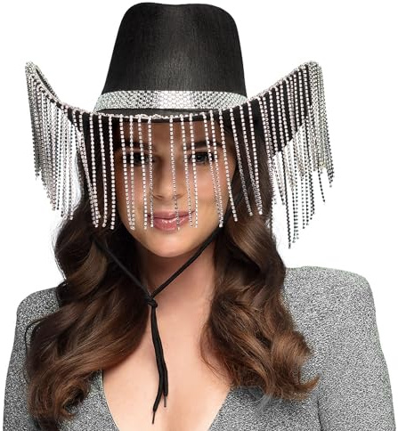Boland - Cowboyhut Showgirl, Hut für Faschingskostüme, Karneval, Mottoparty und JGA