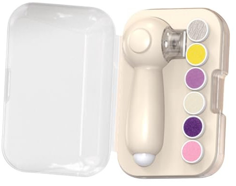 Watreketal Lima de uñas de bebé eléctrica para cuidado de uñas de bebé con luz LED, tijeras de uñas para recién nacidos, bebés y adultos