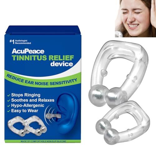 Dispositivo di Sollievo per l'Acufene Anti Acufene,Clip per Orecchio Antisollievo Dall'Acufene,Device Sollievo per Acufene per Orecchie,Sollievo Dall'Acufene per Orecchie da Orecchio