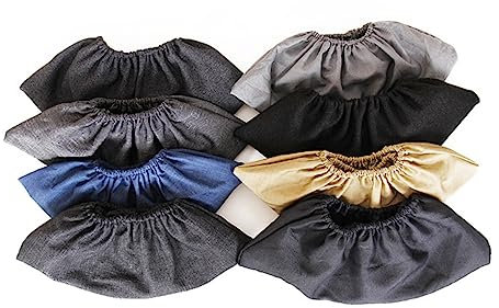 OATIPHO Couvre-chaussures Antidérapants pour Nettoyage Chaussettes de Dépoussiérage pour Maison et Bureau Couvre-chaussures de Nettoyage Couleur Aléatoire