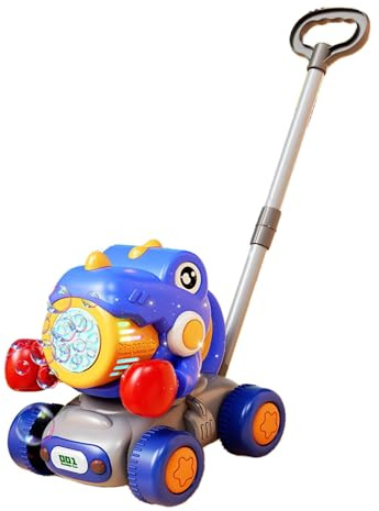 manhegari Bubble Trimmer | Seifenblasenmaschine für den Außenbereich | Dinosaurier-Spiel Laubbläser Lustig für Mädchen 3 Jahre und mehr Schule Kindergarten Haus Reise