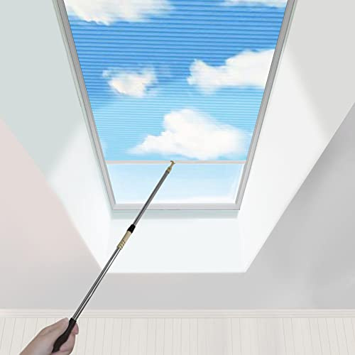 GFHOOZ Tende a Nido d'Ape per lucernari - Tende cellulari manuali, Tessuto Impermeabile Semi-Oscurante, Dimensioni Personalizzate (L60 x P90 cm) - Copertura Perfetta per finestre da Tetto