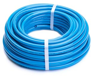 Tubo flessibile per aria compressa in PU poliuretano Ø 6 x 8 mm lunghezza 25 mt. 100% Made in Italy