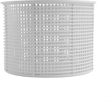 Replacement Pool Skimmer Basket for Hayward SP-1082, Strong ABS Plastic, 7x7x5 Inch, Non-Floating Design for In-Ground & Above Ground Pools(white)