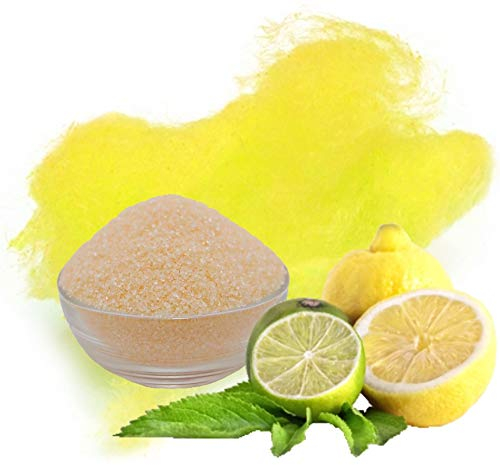 Zuckerwatte Zucker Zitrone Gelb farbiger Aromazucker 500g für die Zuckerwattemaschine