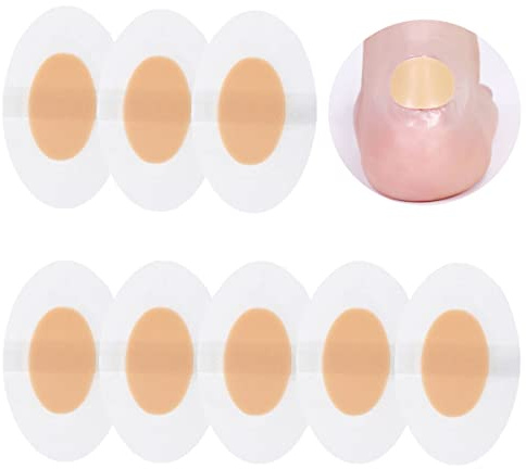 30 Pcs Blister Plasters Bandages Invisible Blister Pads Heel Protector Blister Prevention Cushion with Adhesive Foam Moleskin for Feet, Toes and Guard Skin