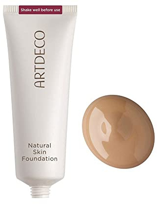 ARTDECO Natural Skin Foundation | Pflegende Foundation für ein mattes und natürliches Finish, 1 x 25 ml, 28.0 grams