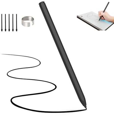 Stylus Pen für Remarkable 2 Stift,EMR Stift mit Radierer with 5 Spitzen | 4096 Druckstufe,Handflächenabweisung,Magnetischer Adsorption, EMR Pencil geeignet für Kindle Scribe/Remarkable 2/1/Boox Tab
