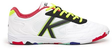 KELME Fotbollsskor inomhus utomhus Cup Special Player vit, Vit, 43 EU