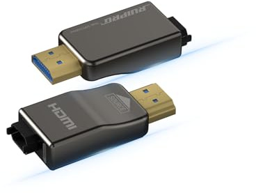 RUIPRO Módulo HDMI 2.1 8K de fibra óptica, desmontable, 4K@120Hz HDR10 | Solución AV modular para instalaciones en conductos de pared, cine en casa y proyectos AV profesionales
