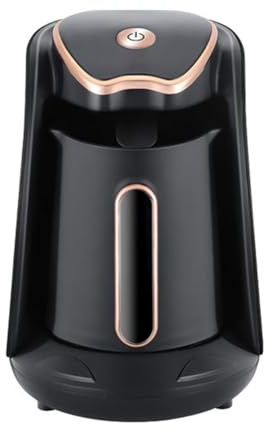 Yarryuter 600W Maker de Cafetière Grecque Arabe Électrique Électrique, de Café Moka Automatique avec Bouchon UE