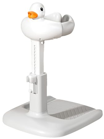 Amesor Bain Debout Bébé | Socle De Baignoire - Support Stable à Hauteur Réglable pour Bébé Assis dans la Baignoire Anti-Dérapant