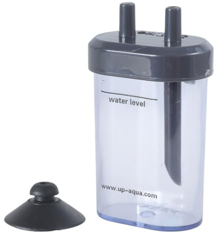 PANGBOER CO2-Blasenzähler mit Saugnapf, Größe 6,6 x 3,6 x 3,6 cm, Diffusor, geeignet für die meisten Aquarien