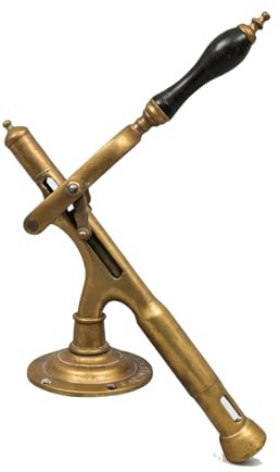 Apribottiglie da tavolo con rilevamento della gravità, apribottiglie cavatappi a leva vintage montato su bancone, apribottiglie resistente con rimozione automatica del tappo (1Pcs)