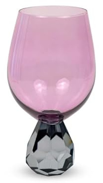 WD Lifestyle - Bicchiere cocktail in vetro effetto diamante | WD761G
