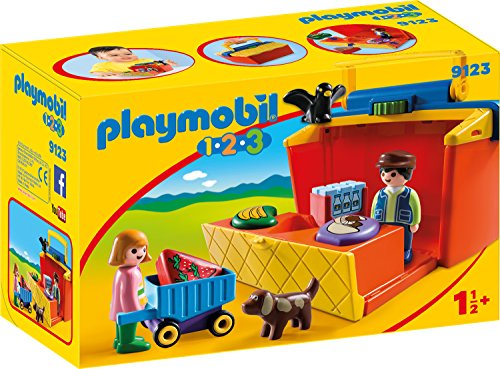PLAYMOBIL 9123 Mein Marktstand zum Mitnehmen