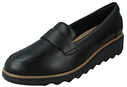 Clarks Sharon Gracie Womens Black Soft, 6.5
