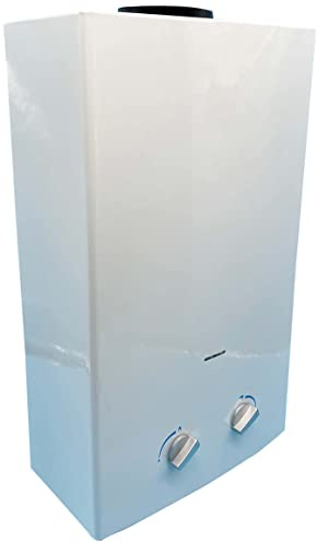 Calentador de Agua a Gas Butano 10 Litros | Diseño Compacto | Calentador Domestico