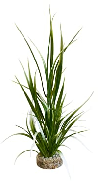 Tyrol – Künstliche Wasserpflanzen – Dekoration mit Aquarium pflanzen künstlich - Einfach am Boden des Aquariums zu befestigen – Aquarium Deko - in Frankreich hergestellt