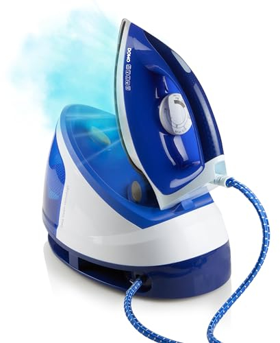 DOMO DO1069S Dampfbügelstation m. Keramiksohle - 5 Bar - 1,2 L - 2200 W