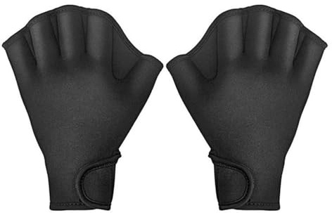 Vattenhandskar, simning träning handpaddlar, surfing sport handfenor med justerbara remmar för simning kvinnor män barn vuxna