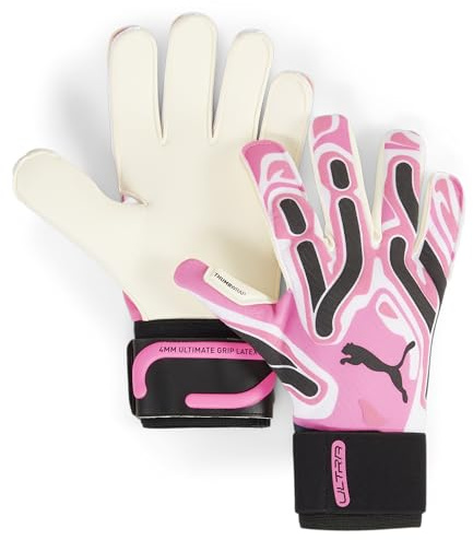 PUMA PUMA Ultra Pro RC, Unisex-Erwachsene Torwarthandschuhe, Poison Pink-PUMA White-PUMA Black, 7-041859