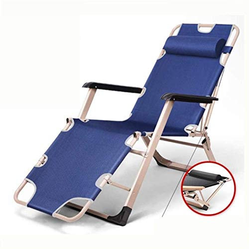 Leichter, Verstellbarer Lounge-Sessel, Chaiselongue, mit Kopfstütze, Armlehne, Liegestuhl, Liegestuhl, Nickerchen, Bett, Rückenlehne, Outdoor, Terrasse, Garten, Camping, Strand Present