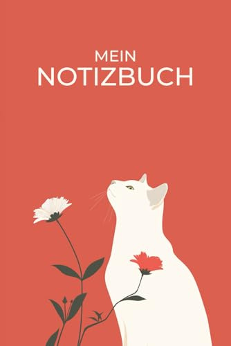 Notizbuch: Katze | A5 | liniert | Geschenk für Katzenliebhaber | Katzenmotiv
