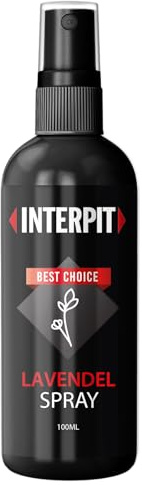 Interpit® Lavendelspray – Mit natürlichen Zutaten für eine angenehme Atmosphäre – Für Entspannung & Wohlbefinden