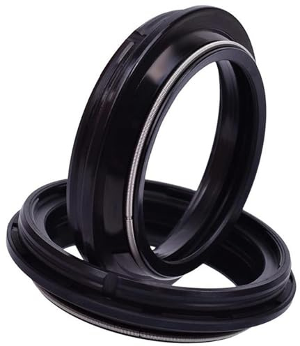 JINFOLI 43x55x9,5/10,5 Anteriore, forcella Ammortizzatore di sospensione Paraolio Parapolvere, MT 03 MT03 660 MT03 MT660 TDM900 ABS TDM 900 Kit parapolvere olio forcella anteriore(2pc dust cover)