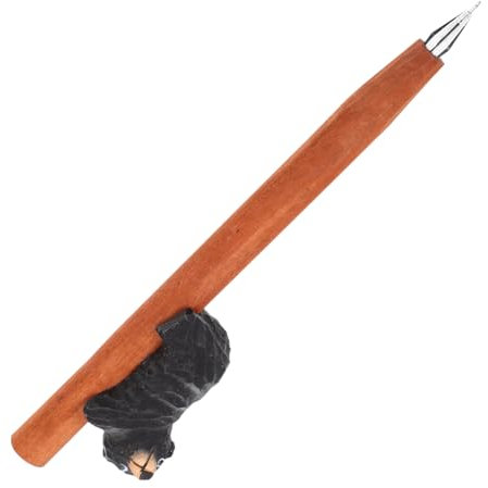 DIYEAH Reptilientiergehege Panda-Stift Gel Spaß Stifte Schulmaterial schreibutensilien briefpapier silvester gastgeschenk weinachtsgeschenk Holzstift schwarzer Bär Stift