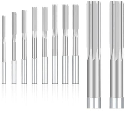 WMAMBZNDHP CMCP HSS Machine Reamer Chucking Reamer H7 2.0-12mm Straight Flute Milling Chucking Reamer(H7 6.5mm)