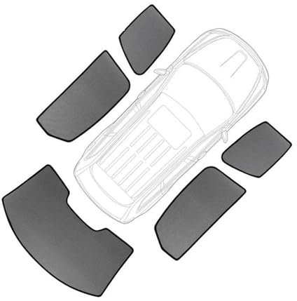 DZSCHUNLUSM Auto Sonnenblende Für Mercedes Für Benz A-Klasse Fließheck W169 2004-2011 Auto-Sonnenschutz Vorne Hinten Seitenfenster Sonnenblende Schatten Seitenscheibe Sonnenschutz(5pcs5)