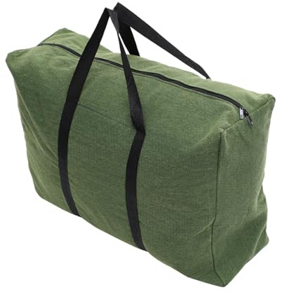 BELLIFFY Faltbare Reisetasche Seesack mit Großem Fassungsvermögen Wasserresistent Nylon Canvas Duffel Gepäcktasche für Kleidung Dokumente und Mobiltelefone