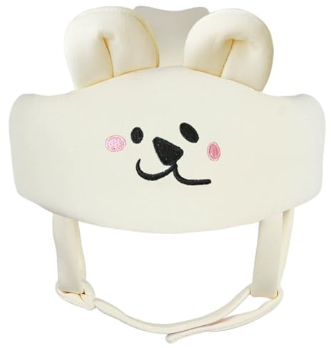 Baby-Schutzhelm, atmungsaktiver Baby-Helm zum Krabbeln, Gehen, Cartoon-Antikollisions-verstellbarer Kleinkind-Kopfschutz.