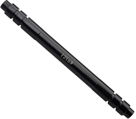 Gettimore Adapter für Steckachse auf Schnellspanner, 12/15 mm auf 9 mm, für MTB-Straße, für Fahrrad, vorne und hinten, 100/110/135/142/148 mm für 9 mm Qr-Naben