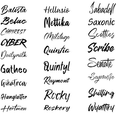 Wunschtext Aufkleber selbst gestalten – 25 Schriftarten 27 Farben – Personalisierter Schriftzug für Auto, Motorrad, Fenster & Laptop – Namensaufkleber Wetterfest Waschstraßenfest – Prakto