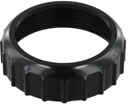 Gewindering für SPS100 SPS75 SPS50 Vorfilterpumpe, robuste schwarze Überwurfmutter mit sicherem auslaufsicherem Sitz, einfache Installation