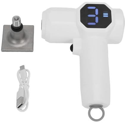 Oreilet Ablandador de Carne Eléctrico, Cabezal Desmontable de Acero Inoxidable 304, 6 Velocidades Ajustables con Batería de 3000 MAh para Carne de Res, Bistec, Pollo y cerdo.